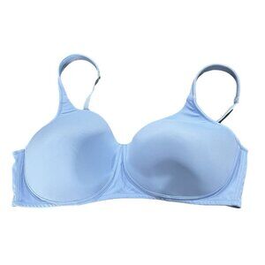Leading Lady Brigitte Women's Blue‎ Mist Wire-free Bra Size 48D New with tags